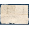 Reconaissance de dette 1768 50 Livres Avec timbre 1 sol 1768