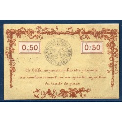 Ville de Remiremont 50 centimes Spl 7.10.1916 pirot 88-67 Billet