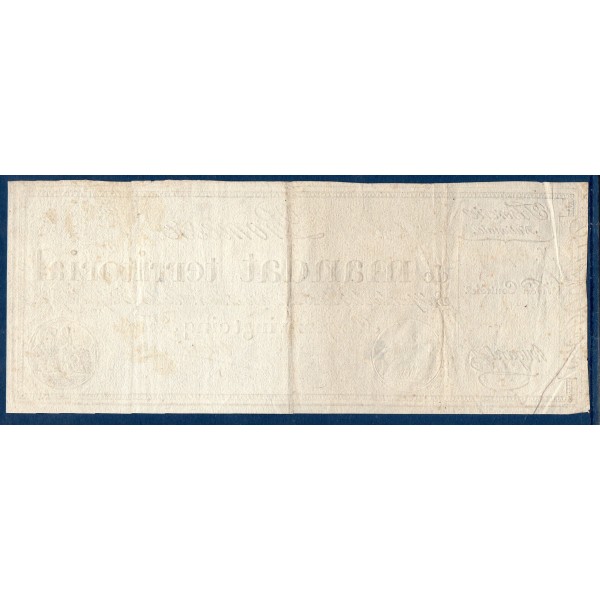 25 francs sans série Promesse de mandat territorial 28 ventose an 4 TTB+ signature Teliers