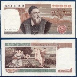 Italie Pick N°104, Sup Billet de banque de 20000 Lire 1975