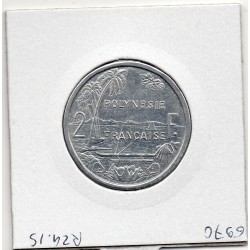 Polynésie Française 2 Francs 1993 Sup, Lec 43 pièce de monnaie