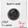 Bermudes 5 cents 1997 FDC, KM 45 pièce de monnaie