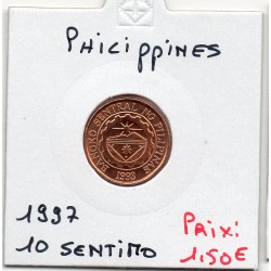 Philippines 10 sentimo 1997 FDC, KM 270.1 pièce de monnaie