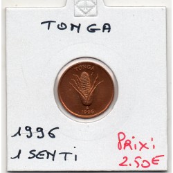 Tonga 1 Seniti 1996 FDC KM 66 pièce de monnaie