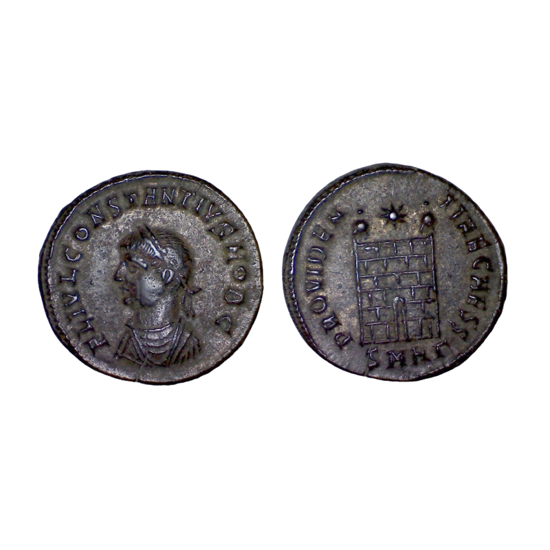 AE3 Constance II (325-326), RIC 97 sear 17641 Héracléa