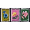 Timbres Andorre Yvert No 245-247 Nature, Flore des vallées neufs ** 1975