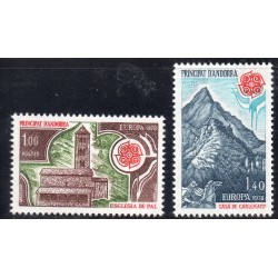 Timbres Andorre Yvert No 269-270 Europa Monuments neufs ** 1978