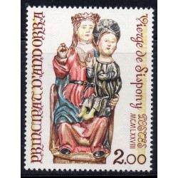 Timbre Andorre Yvert No 271 Vierge de Sispony neuf ** 1978