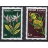 Timbres Andorre Yvert No 286-287 Fleurs des vallées neufs ** 1980