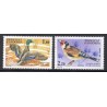 Timbres Andorre Yvert No 342-343 Nature, Faune Oiseaux neufs ** 1985