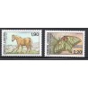 Timbres Andorre Yvert No 361-362 nature, faune neuf ** 1987