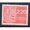 Timbre Andorre Yvert No 366 Blason 2.20F neuf ** 1988