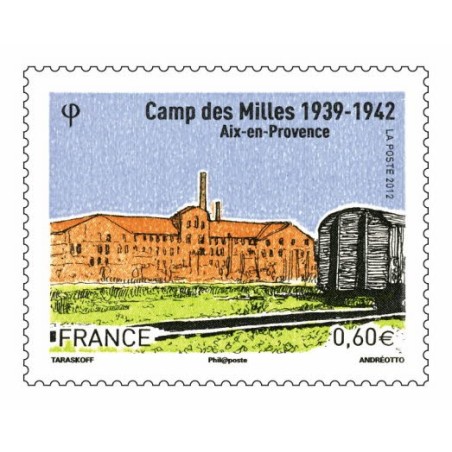 Timbre France Yvert No 4685 Camps des Milles