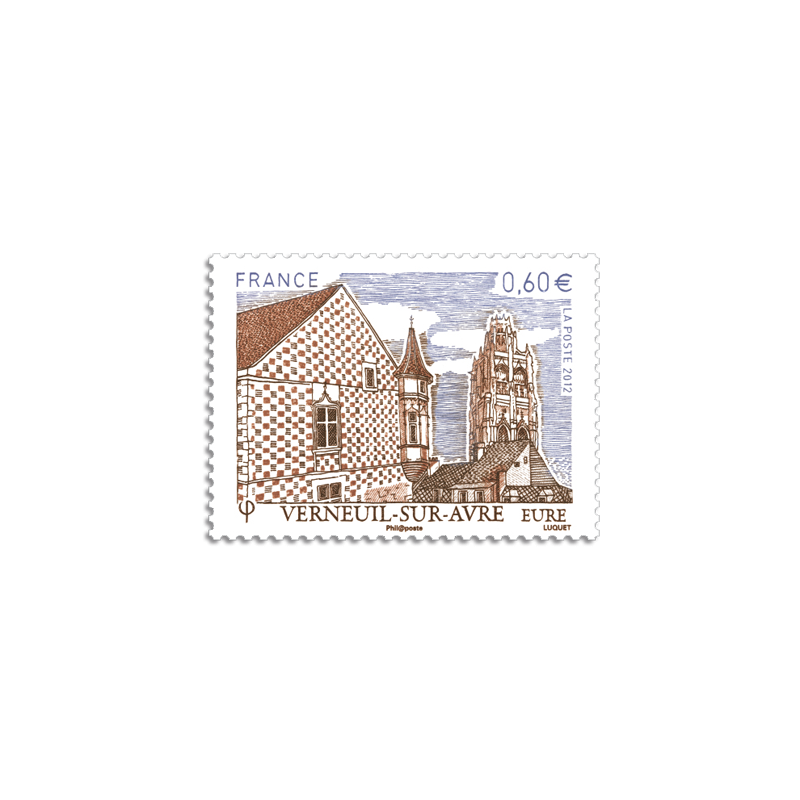 Timbre France Yvert No 4686 Verneuil sur avre