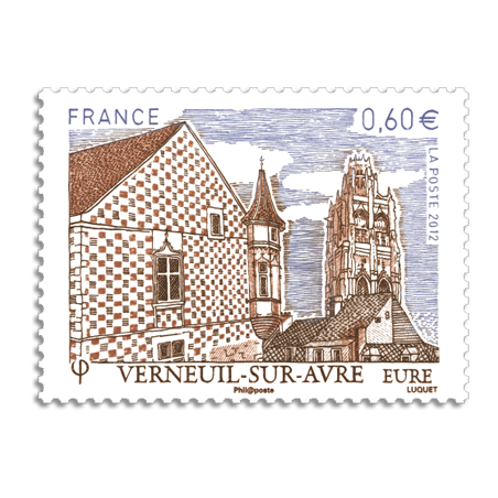 Timbre France Yvert No 4686 Verneuil sur avre