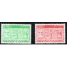 Timbres Andorre Yvert No 436-437 Ecu primitif des vallées neufs ** 1993