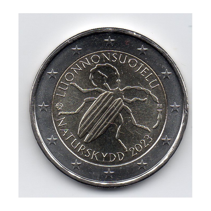 2 euro commémorative Finlande 2023 Protection de la nature piece de monnaie €