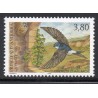 Timbre Andorre Yvert No 488 Nature, Faune, Oiseau hirondelle neuf ** 1997