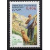 Timbres Andorre Yvert No 580 Europa Art de l'Affiche neuf ** 2003