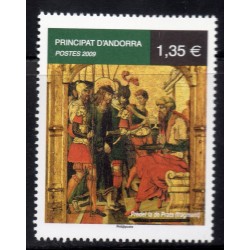 Timbre Andorre Yvert No 672 Predelles de Prats neuf ** 2009