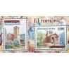 Timbres Andorre Yvert No 699-700 Sant Joan de Caselles et Roma de les Bons ** 2010