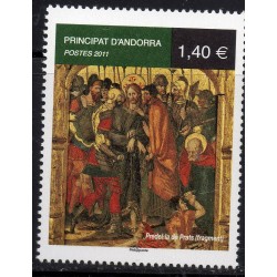 Timbre Andorre Yvert No 706 Predelles de Prats neuf ** 2011