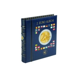 VISTA album classeur pour pièces de 2 euros commemoratives vide et sans étui de protection