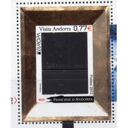 Timbres Andorre Yvert No 724 Europa, Tourisme neuf ** 2012