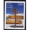 Timbres Andorre Yvert No 760 Histoire du Ski neuf ** 2014