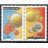 Timbres Andorre Yvert No 777-778 Euros andorrans neuf ** 2016