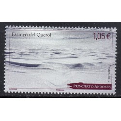 Timbre Andorre Yvert No 829 Lac d'Estanyo des Querol neuf ** 2019