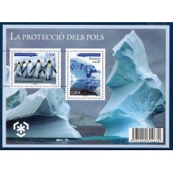 Timbres Andorre Bloc Yvert No 2 Protection des Poles neuf ** 2009