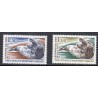 Timbres TAAF Yvert No 89-90 Faune, léopard des mers neufs ** 1980