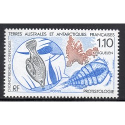 Timbre TAAF Yvert No 148 La prostitologie neuf ** 1989