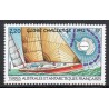 Timbre TAAF Yvert No 165 course voile globe chalenge neuf ** 1992