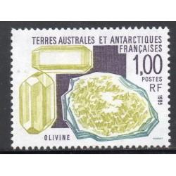 Timbre TAAF Yvert No 195 Olivine neuf ** 1995