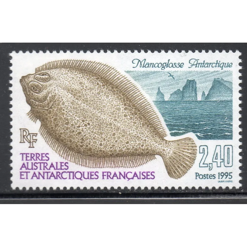Timbre TAAF Yvert No 196 Armoiries neuf ** 1996