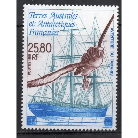 Timbre TAAF Yvert No 201 Aventure du Tamaris neuf ** 1995