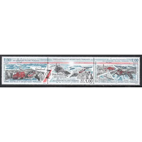 Timbres TAAF Yvert No 225A Expéditions polaires françaises neufs ** 1997