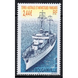 Timbre TAAF Yvert No 351 Navire le Bougainville neuf ** 2003