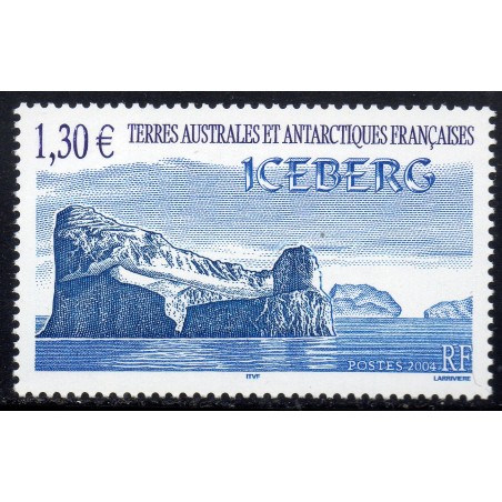 Timbre TAAF Yvert No 387 Iceberg neuf ** 2004