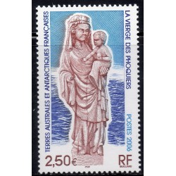 Timbre TAAF Yvert No 443 La vierge des Phoquiers neuf ** 2006