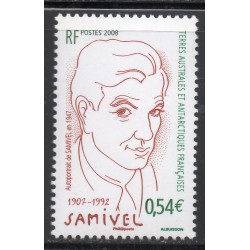 Timbre TAAF Yvert No 501 Samivel, Paul Gayet Tancrede neuf ** 2008