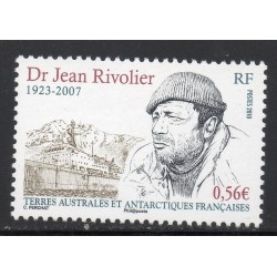 Timbre TAAF Yvert No 557 Jean Rivolier neuf ** 2010