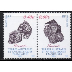 Timbre TAAF Yvert No 643-644 Hématite neuf ** 2013