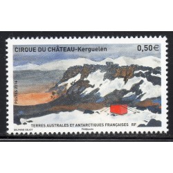 Timbre TAAF Yvert No 794 Cirque du chateau neuf ** 2016