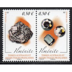 Timbre TAAF Yvert No 845-846 Ilménite neuf ** 2018