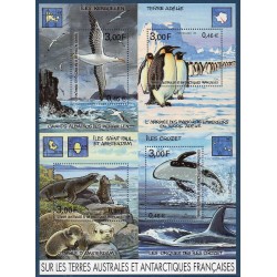 Timbres TAAF Bloc Yvert No 5 Collection Jeunesse neuf ** 2001