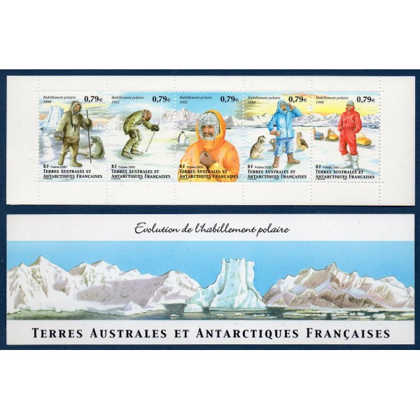 Timbres TAAF Carnet Yvert No C352 Habillement Polaire neuf ** 2003