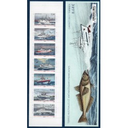Timbres TAAF Carnet Yvert No C754 Flotille de peche neuf ** 2015